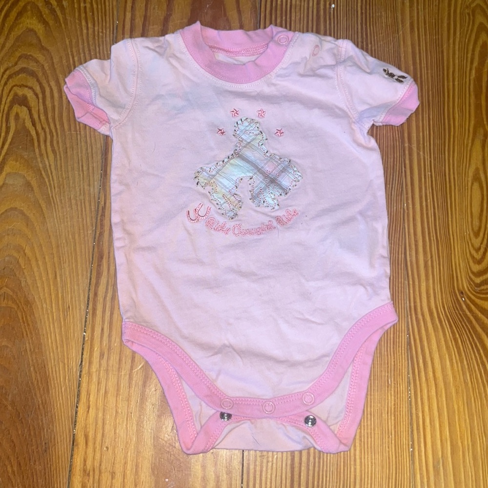 Baby Wrangler onesie 3-6 months